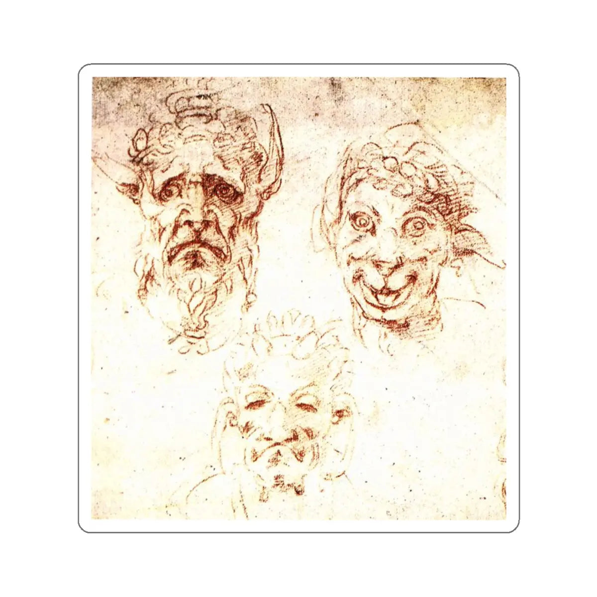 SKU:10059611740183272491 Sticker types:White Shape:Die-Cut Sizes:6" × 6"