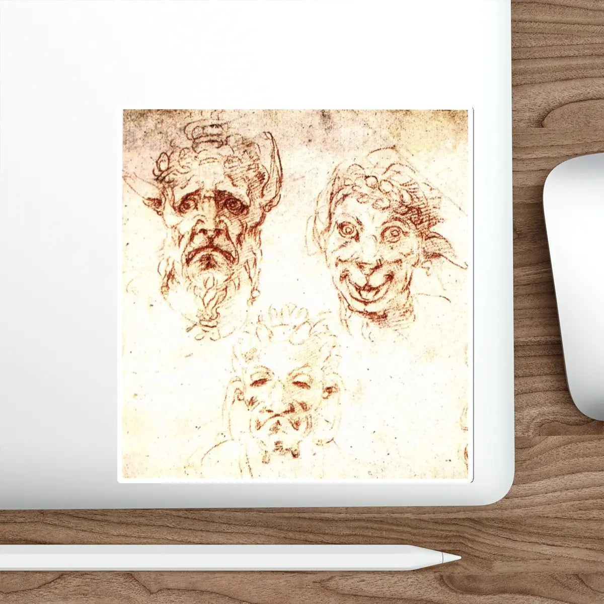 SKU:10059611740183272491 Sticker types:White Shape:Die-Cut Sizes:6" × 6"
