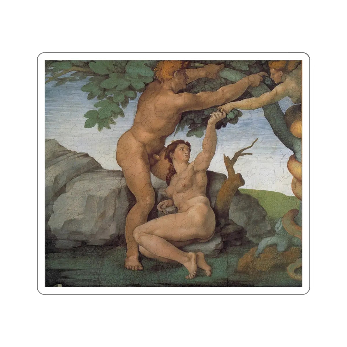 SKU:22573851291776488944 Sticker types:White Shape:Die-Cut Sizes:4" × 4"