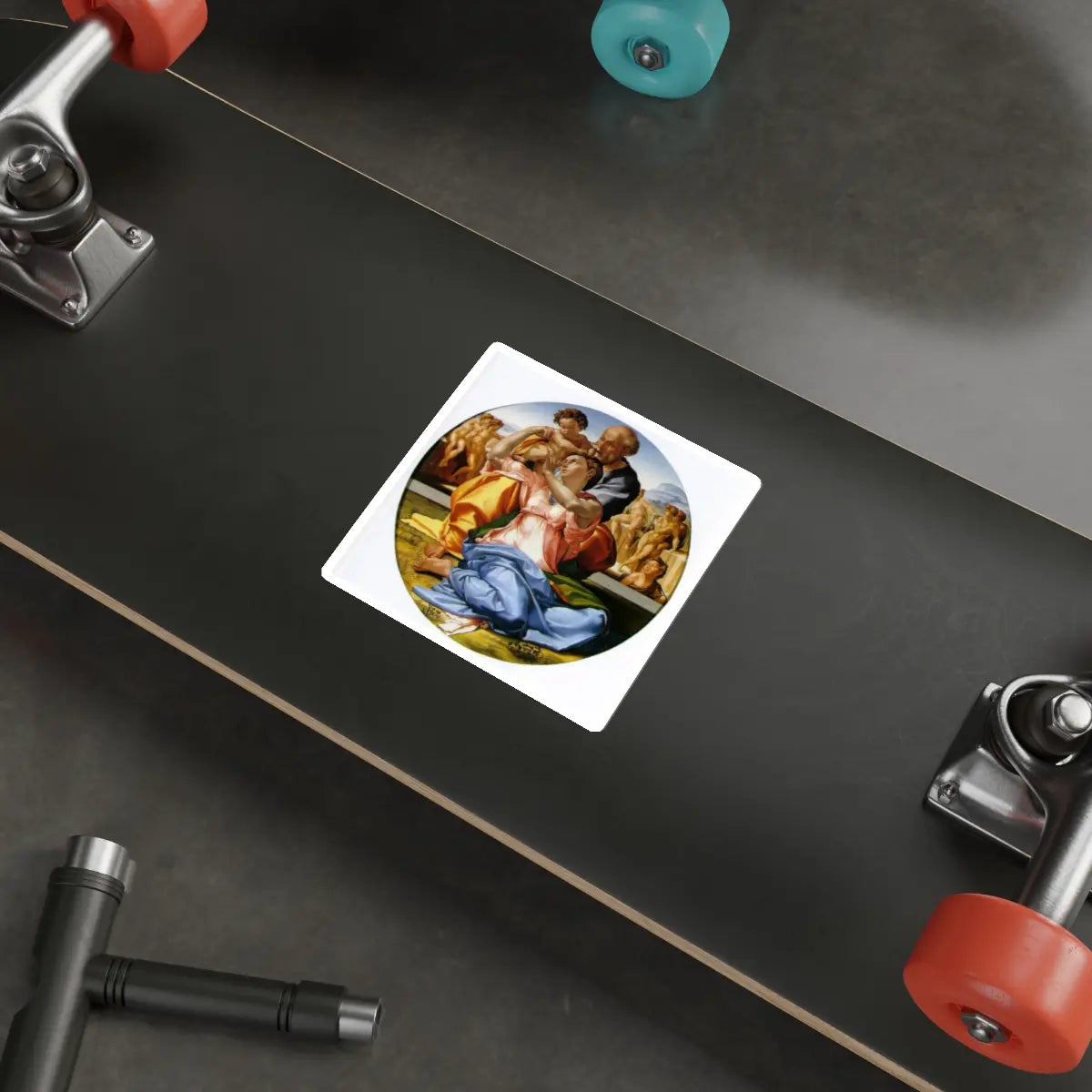 SKU:18580720335498601520 Sticker types:White Shape:Die-Cut Sizes:4" × 4"