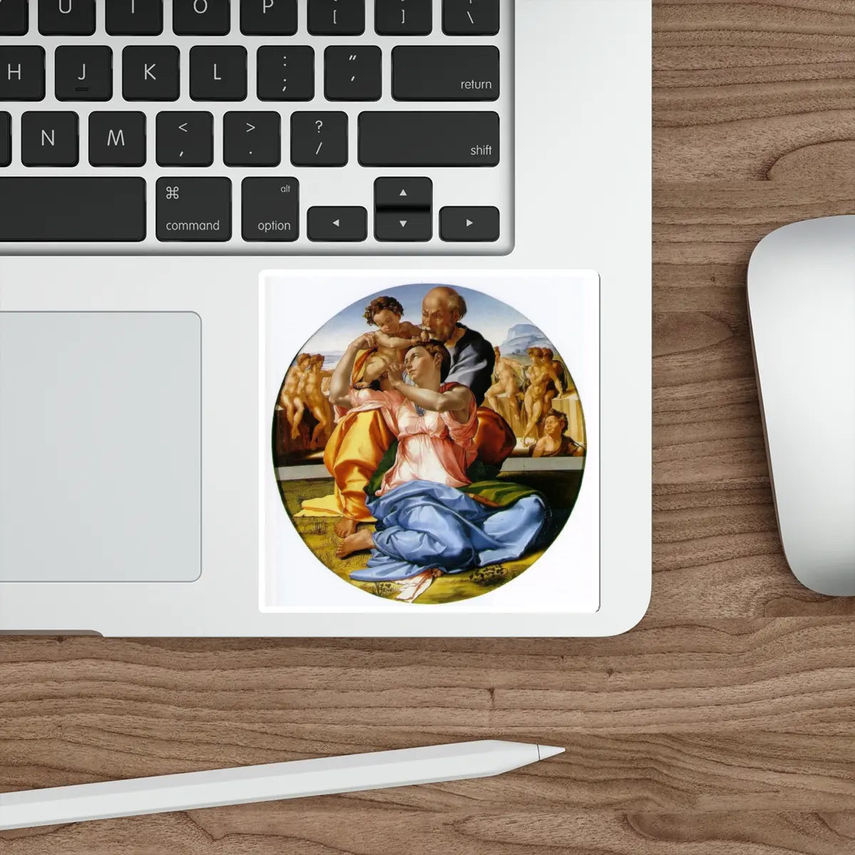 SKU:18580720335498601520 Sticker types:White Shape:Die-Cut Sizes:4" × 4"