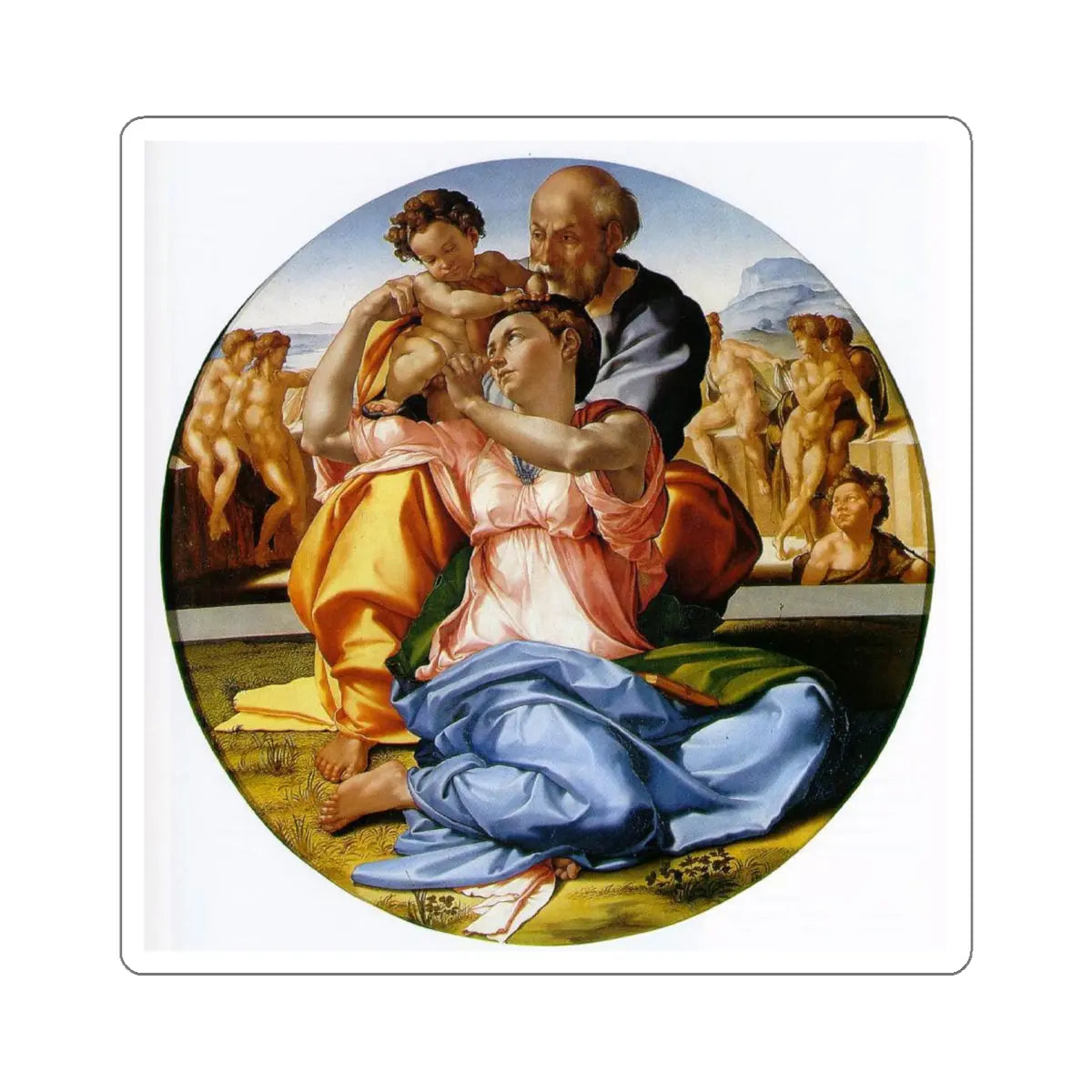 SKU:39470370496302045075 Sticker types:White Shape:Die-Cut Sizes:5" × 5"