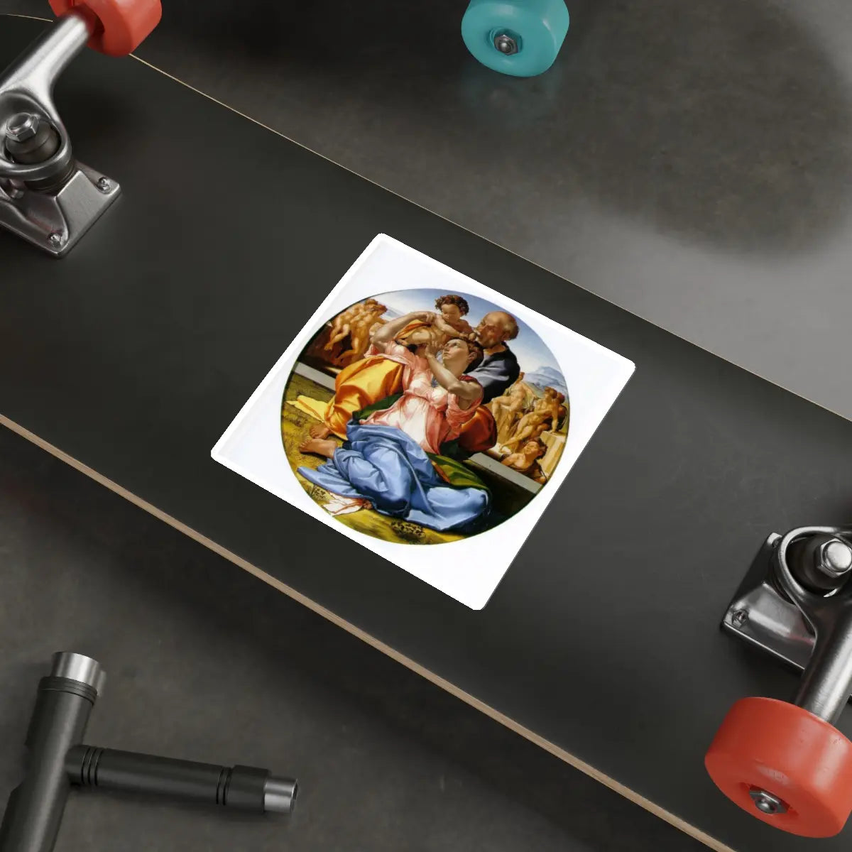 SKU:39470370496302045075 Sticker types:White Shape:Die-Cut Sizes:5" × 5"
