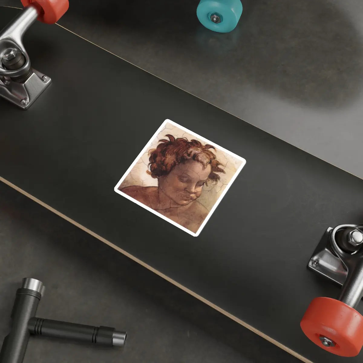 SKU:19624748202745958260 Sticker types:White Shape:Die-Cut Sizes:4" × 4"