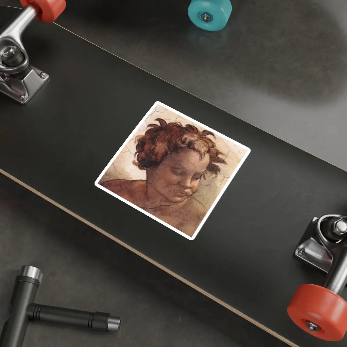 SKU:26678693688072768135 Sticker types:White Shape:Die-Cut Sizes:5" × 5"