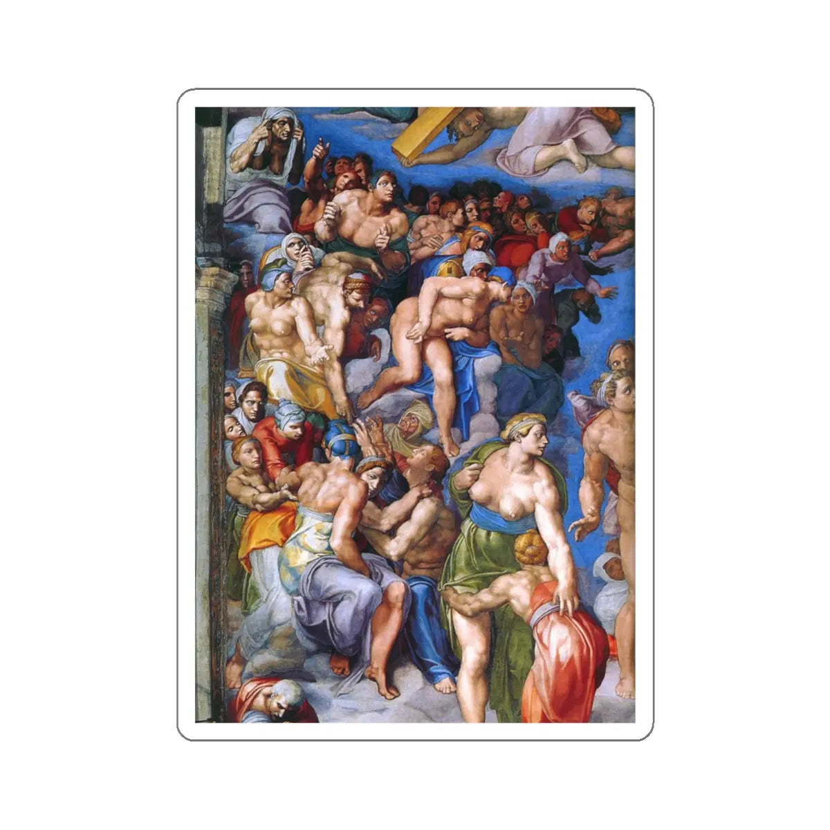 SKU:15850728786605600263 Sticker types:White Shape:Die-Cut Sizes:4" × 4"