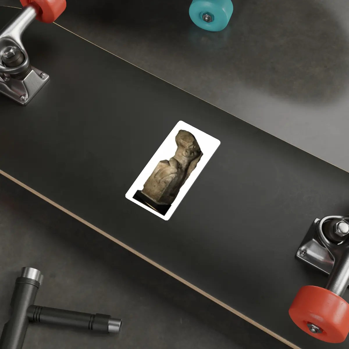 SKU:59427680963667408371 Sticker types:White Shape:Die-Cut Sizes:4" × 4"