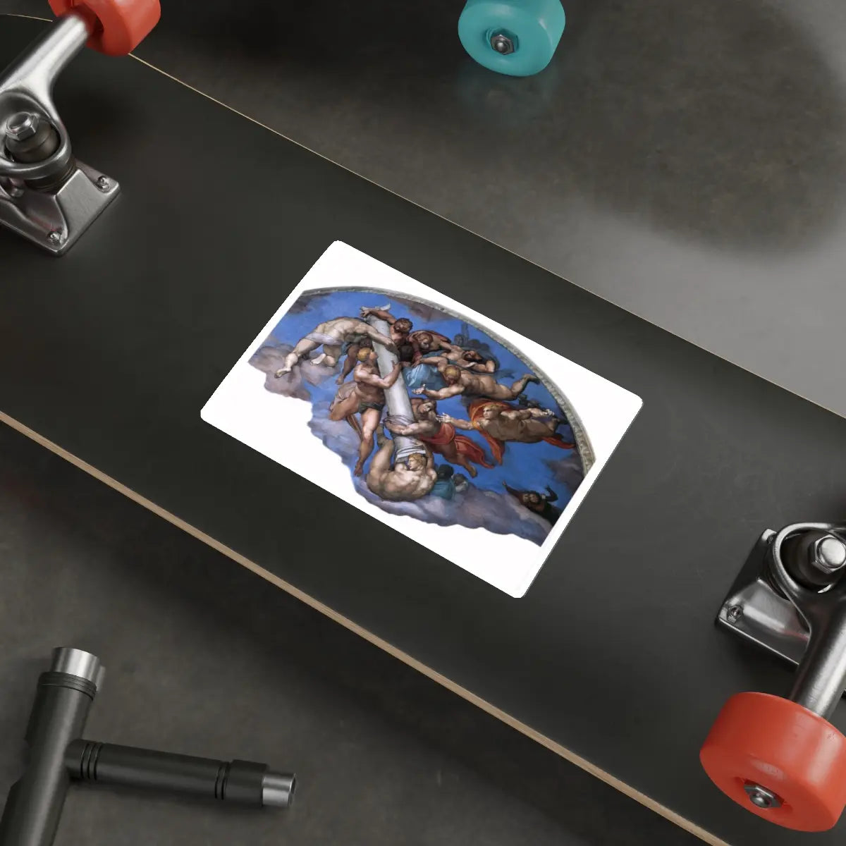 SKU:26705042400535619204 Sticker types:White Shape:Die-Cut Sizes:6" × 6"
