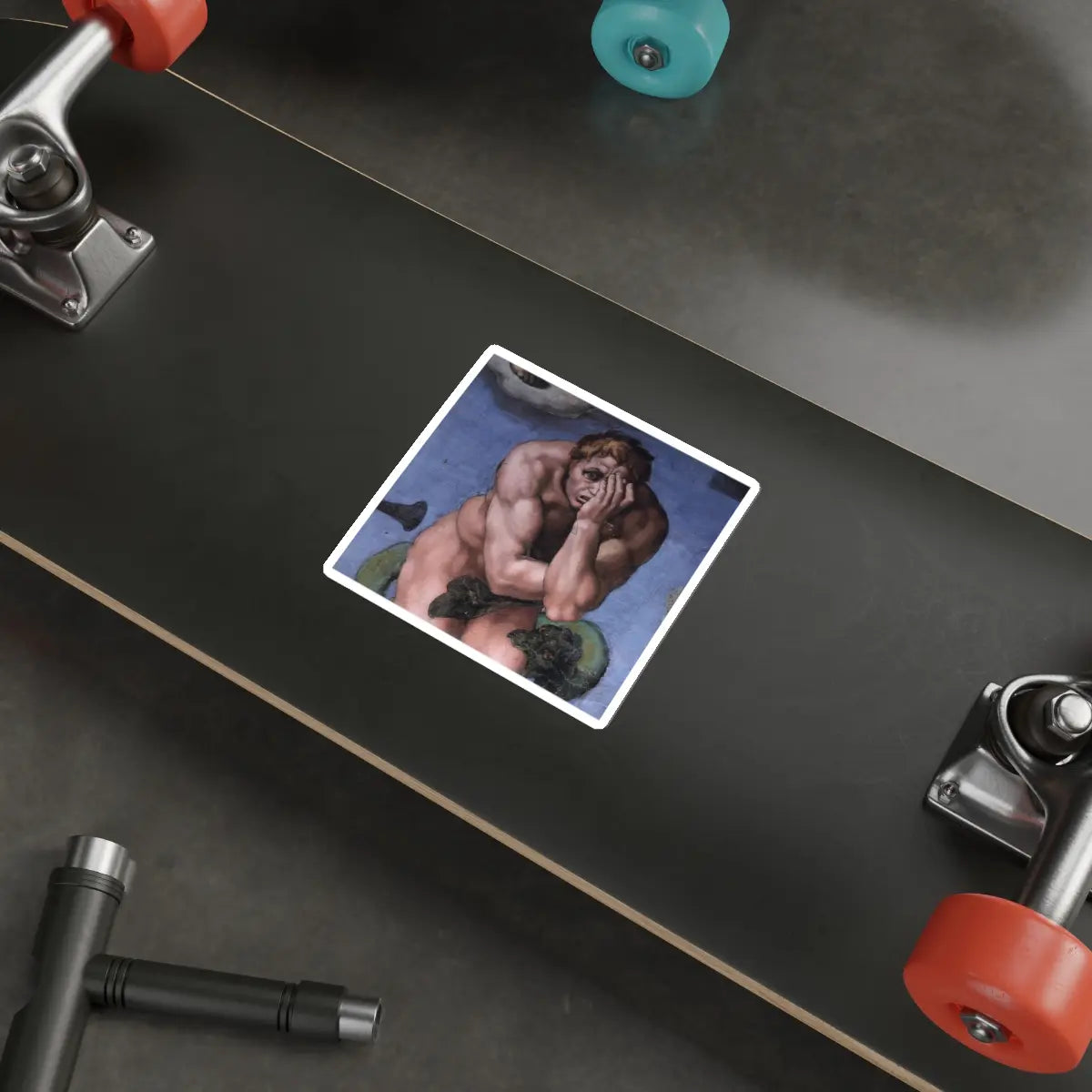 SKU:12686225028303002461 Sticker types:White Shape:Die-Cut Sizes:4" × 4"