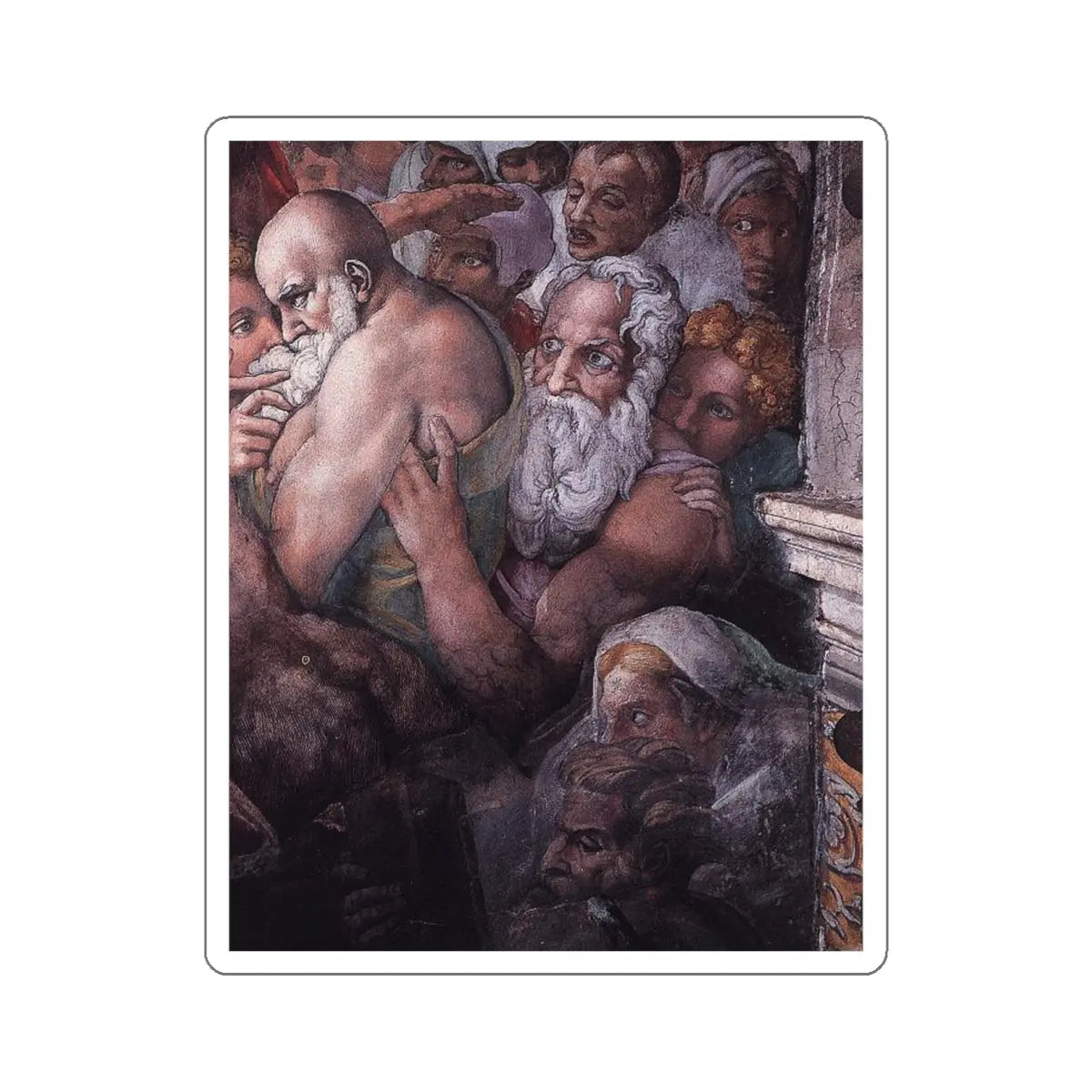 SKU:29901529450406357154 Sticker types:White Shape:Die-Cut Sizes:6" × 6"