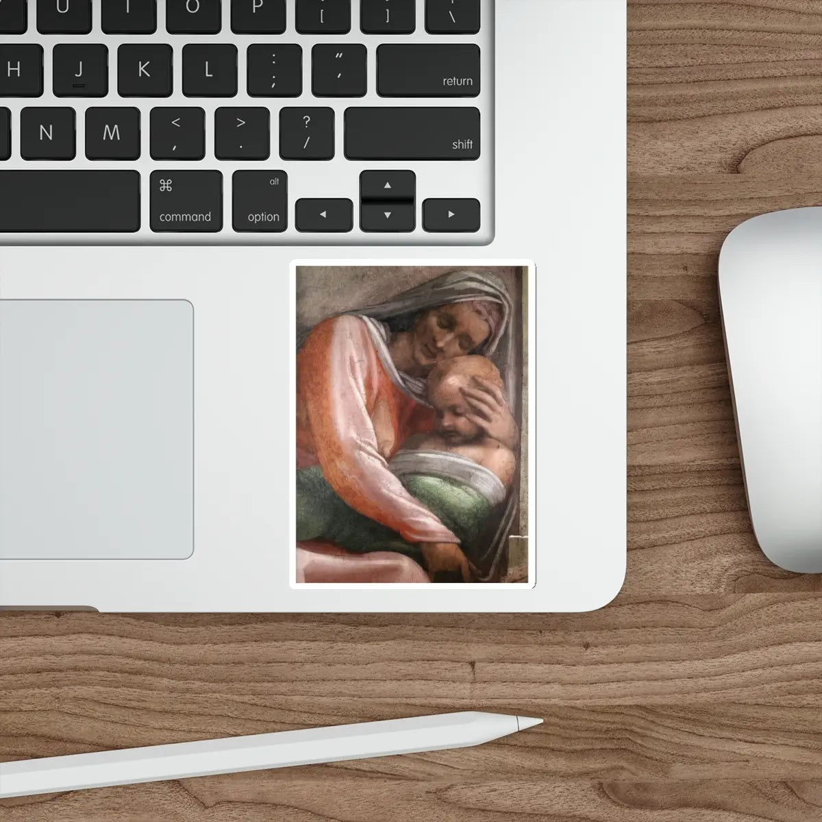 SKU:16262576002296307181 Sticker types:White Shape:Die-Cut Sizes:4" × 4"