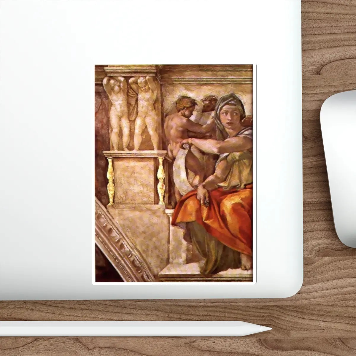 SKU:17136516955438215288 Sticker types:White Shape:Die-Cut Sizes:6" × 6"