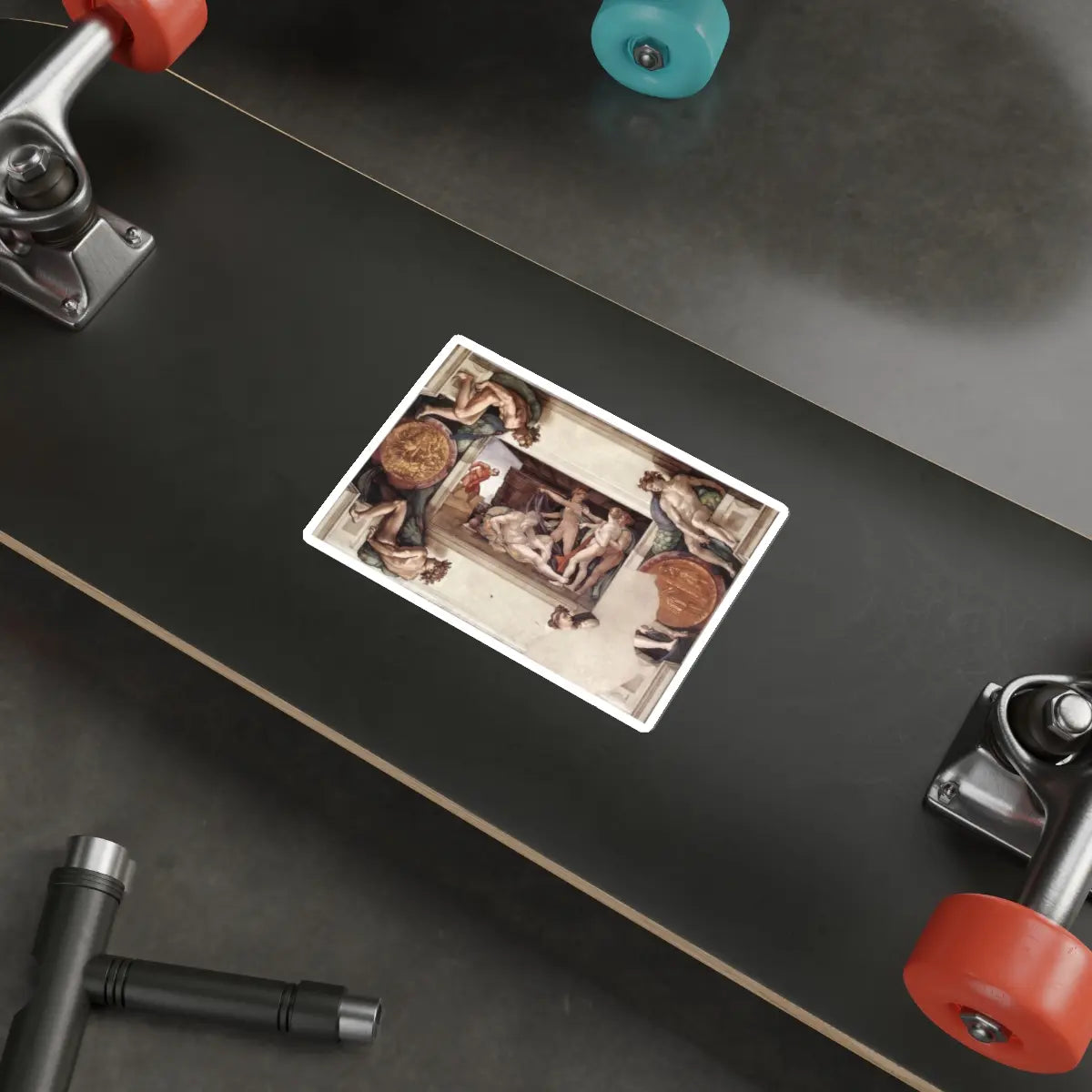SKU:25712239514611168528 Sticker types:White Shape:Die-Cut Sizes:5" × 5"