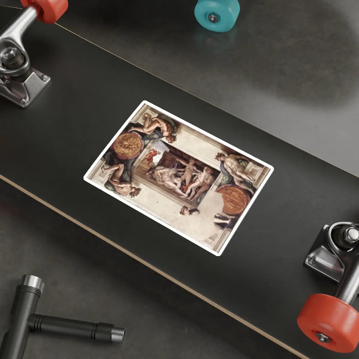 SKU:32745635643983376845 Sticker types:White Shape:Die-Cut Sizes:6" × 6"