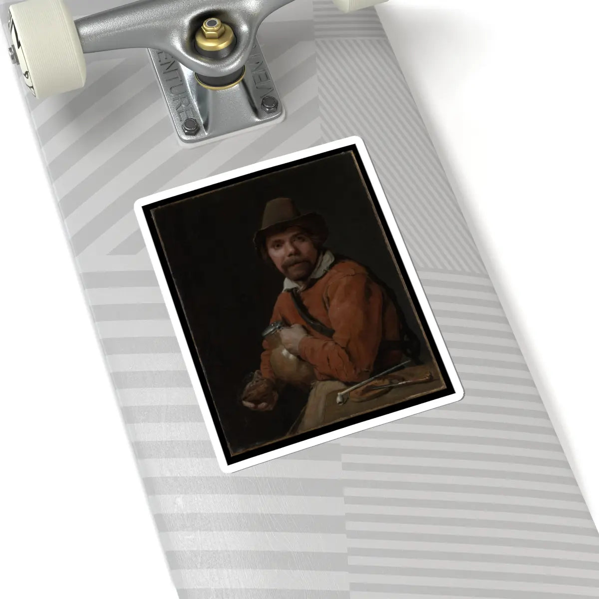 SKU:TSS-STICK-MCHSWR-6X6-4 Sizes:6" × 6" Types:White