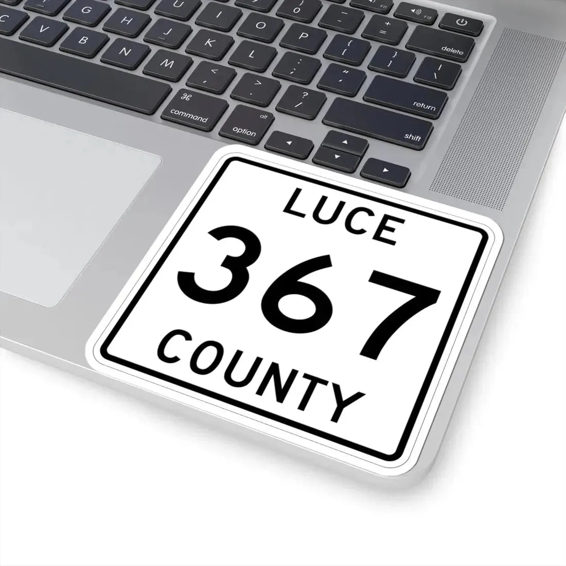 Michigan 367 Luce County (Michigan) (Road Sign) STICKER Vinyl Kiss-Cut Decal - The Sticker Space