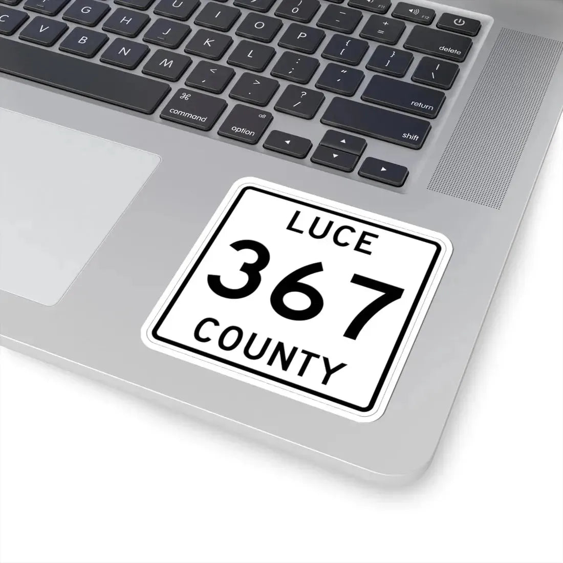 Michigan 367 Luce County (Michigan) (Road Sign) STICKER Vinyl Kiss-Cut Decal - The Sticker Space