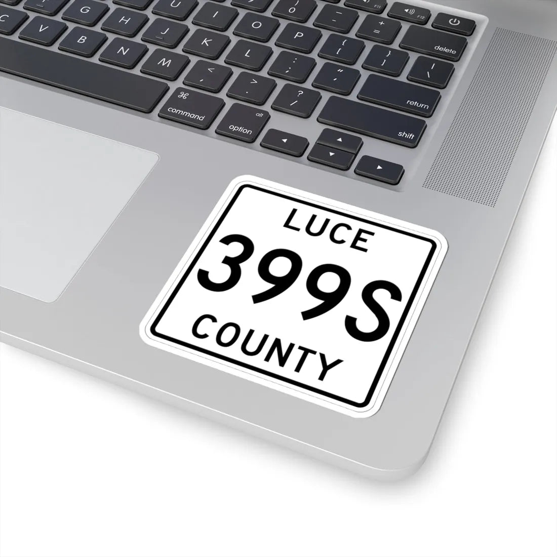 Michigan 399S Luce County (Michigan) (Road Sign) STICKER Vinyl Kiss-Cut Decal - The Sticker Space