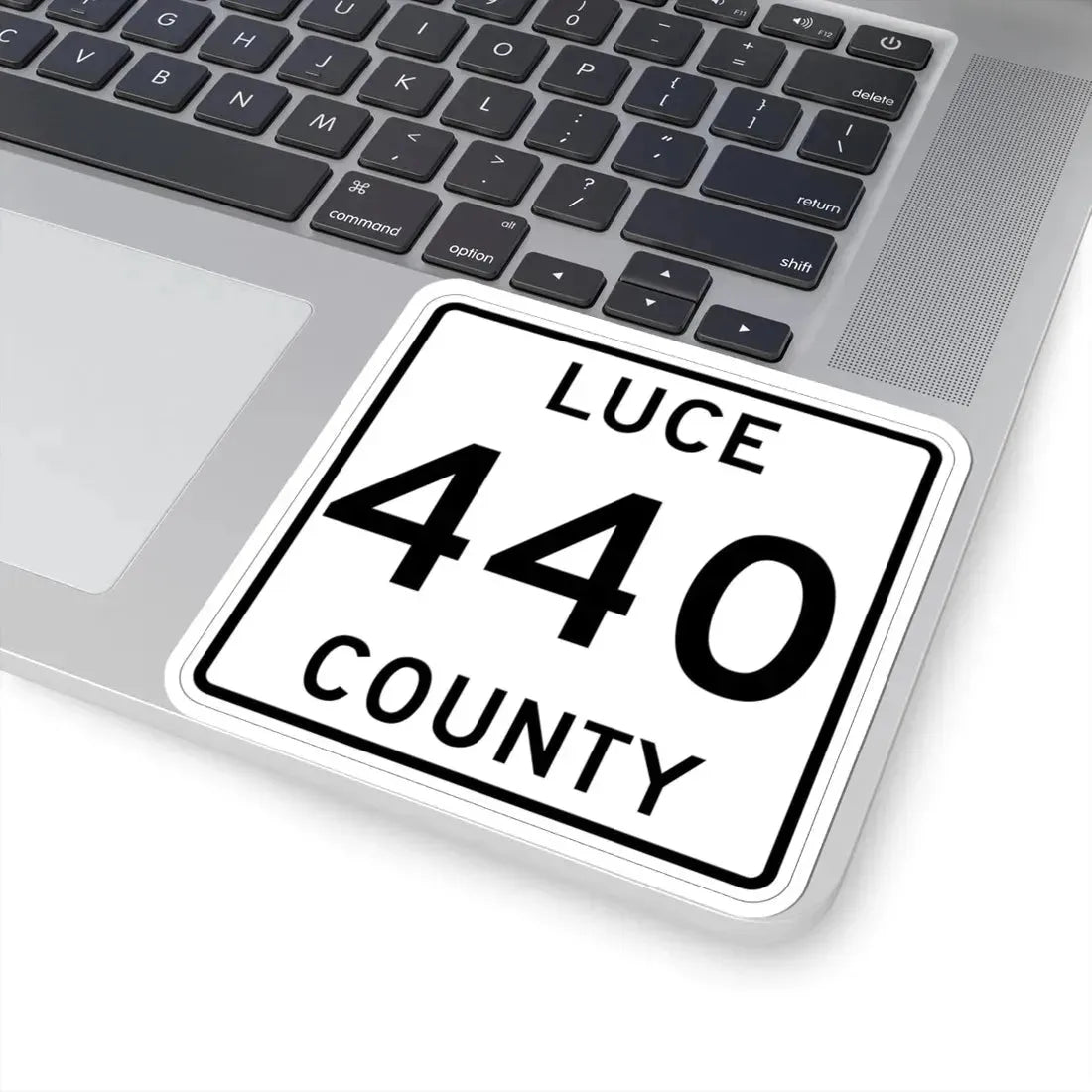Michigan 440 Luce County (Michigan) (Road Sign) STICKER Vinyl Kiss-Cut Decal - The Sticker Space