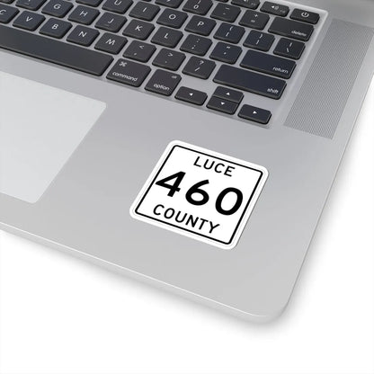 Michigan 460 Luce County (Michigan) (Road Sign) STICKER Vinyl Kiss-Cut Decal - The Sticker Space