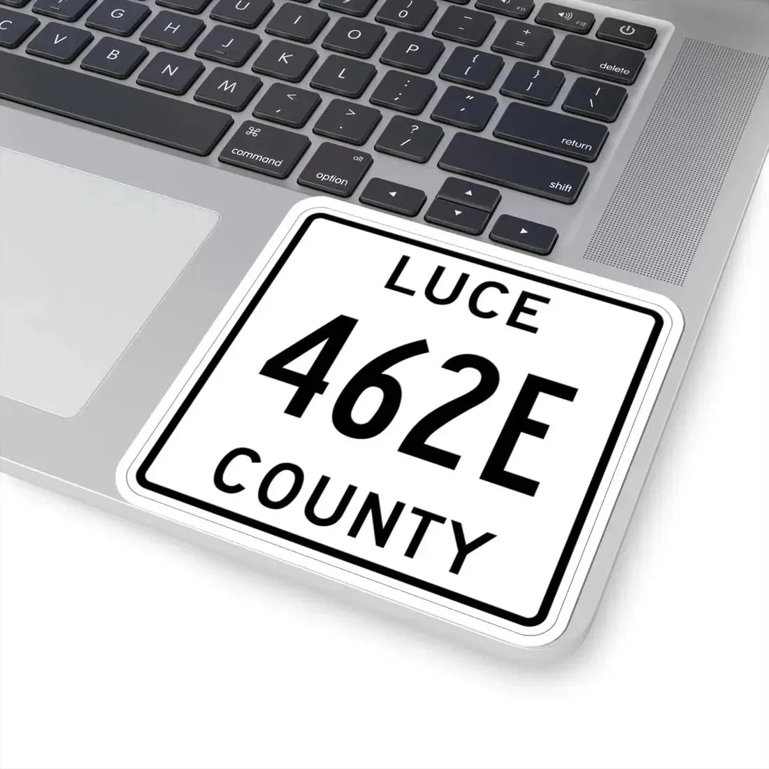 Michigan 462E Luce County (Michigan) (Road Sign) STICKER Vinyl Kiss-Cut Decal - The Sticker Space