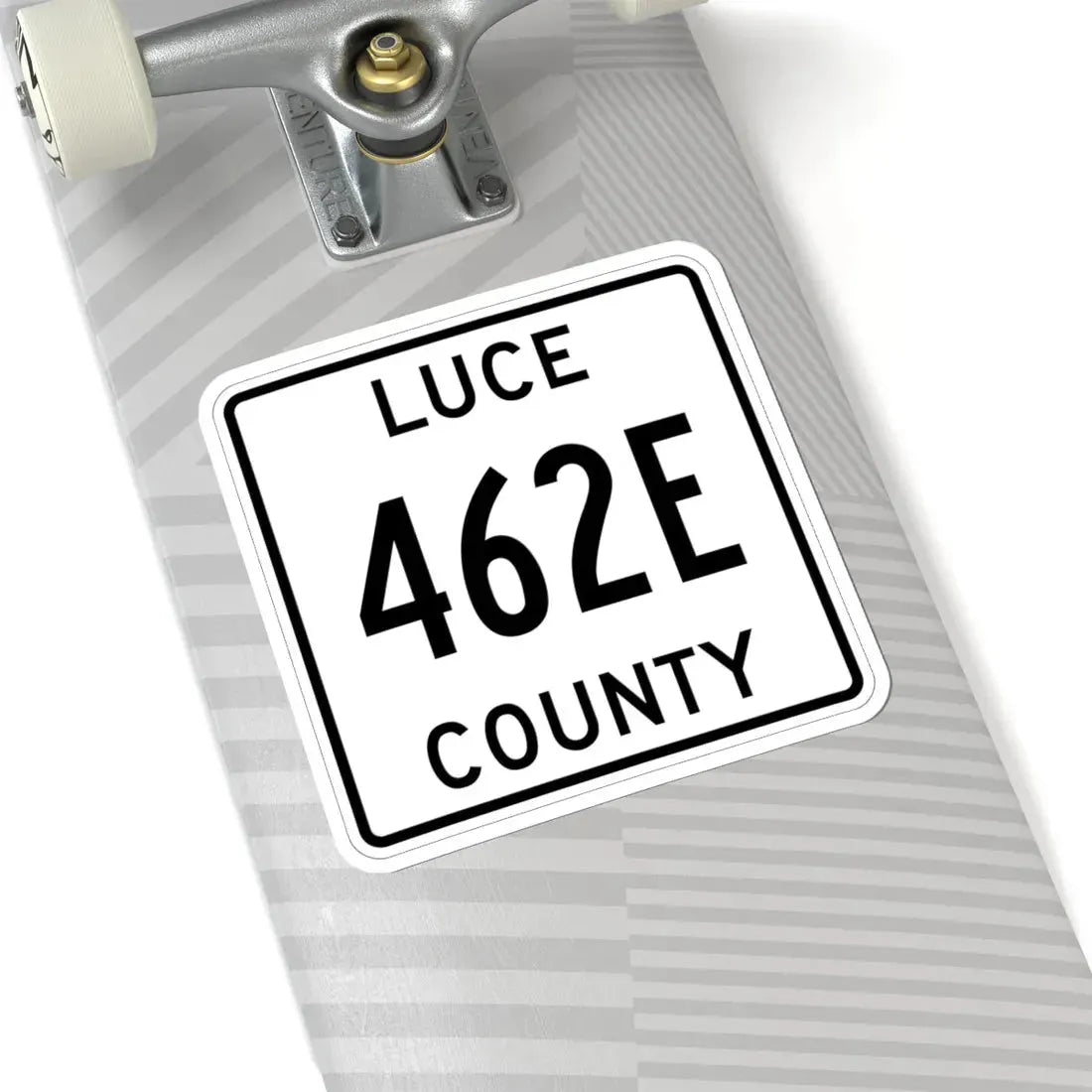 Michigan 462E Luce County (Michigan) (Road Sign) STICKER Vinyl Kiss-Cut Decal - The Sticker Space