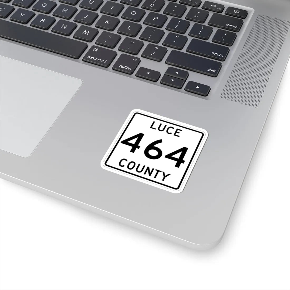 Michigan 464 Luce County (Michigan) (Road Sign) STICKER Vinyl Kiss-Cut Decal - The Sticker Space