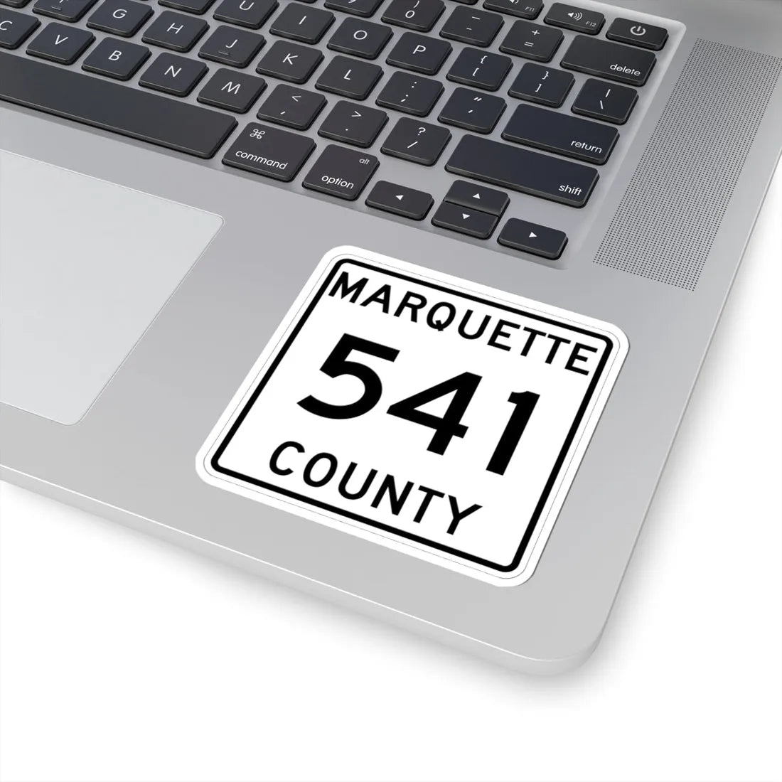 Michigan 541 Marquette County (Michigan) (Road Sign) STICKER Vinyl Kiss-Cut Decal - The Sticker Space
