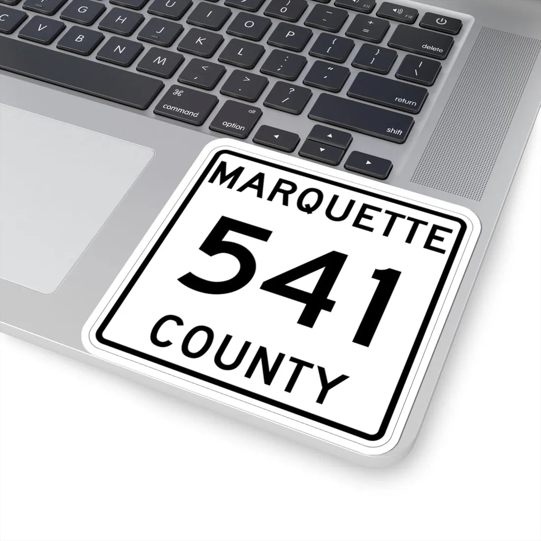 Michigan 541 Marquette County (Michigan) (Road Sign) STICKER Vinyl Kiss-Cut Decal - The Sticker Space