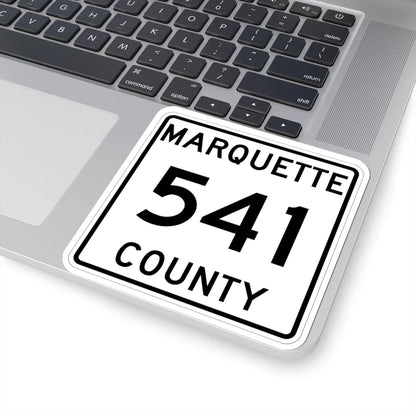 Michigan 541 Marquette County (Michigan) (Road Sign) STICKER Vinyl Kiss-Cut Decal - The Sticker Space