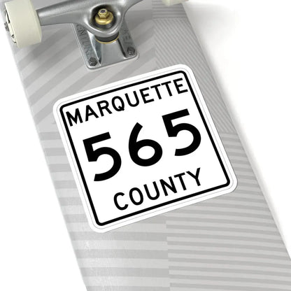 Michigan 565 Marquette County (Michigan) (Road Sign) STICKER Vinyl Kiss-Cut Decal - The Sticker Space