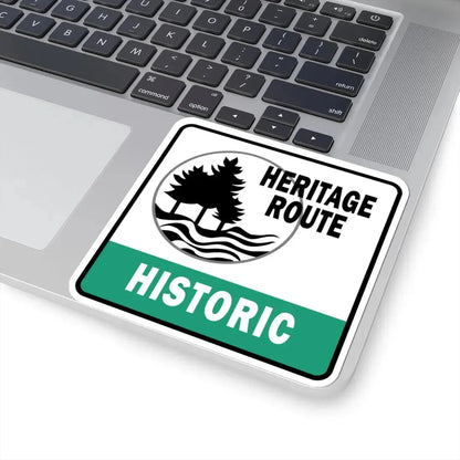 Michigan Historic Heritage Route (Michigan) (Road Sign) STICKER Vinyl Kiss-Cut Decal - The Sticker Space