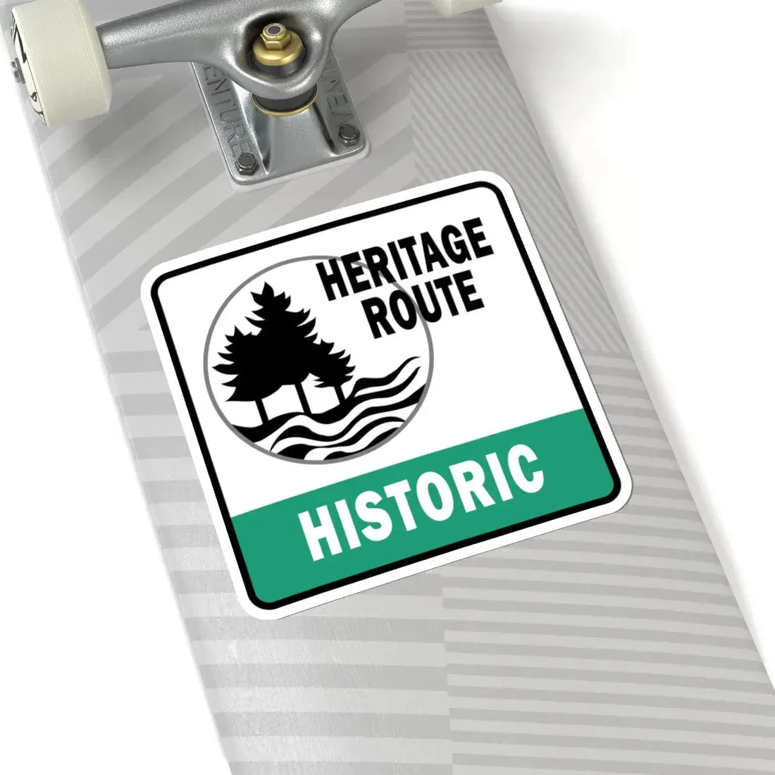 Michigan Historic Heritage Route (Michigan) (Road Sign) STICKER Vinyl Kiss-Cut Decal - The Sticker Space