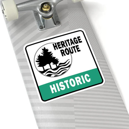 Michigan Historic Heritage Route (Michigan) (Road Sign) STICKER Vinyl Kiss-Cut Decal - The Sticker Space
