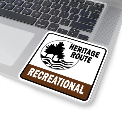 Michigan Recreational Heritage Route (Michigan) (Road Sign) STICKER Vinyl Kiss-Cut Decal - The Sticker Space