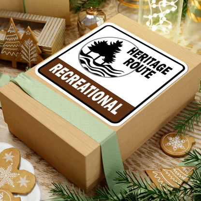 Michigan Recreational Heritage Route (Michigan) (Road Sign) STICKER Vinyl Kiss-Cut Decal - The Sticker Space