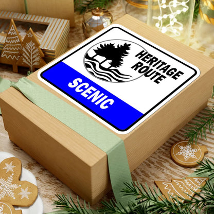 Michigan Scenic Heritage Route (Michigan) (Road Sign) STICKER Vinyl Kiss-Cut Decal - The Sticker Space