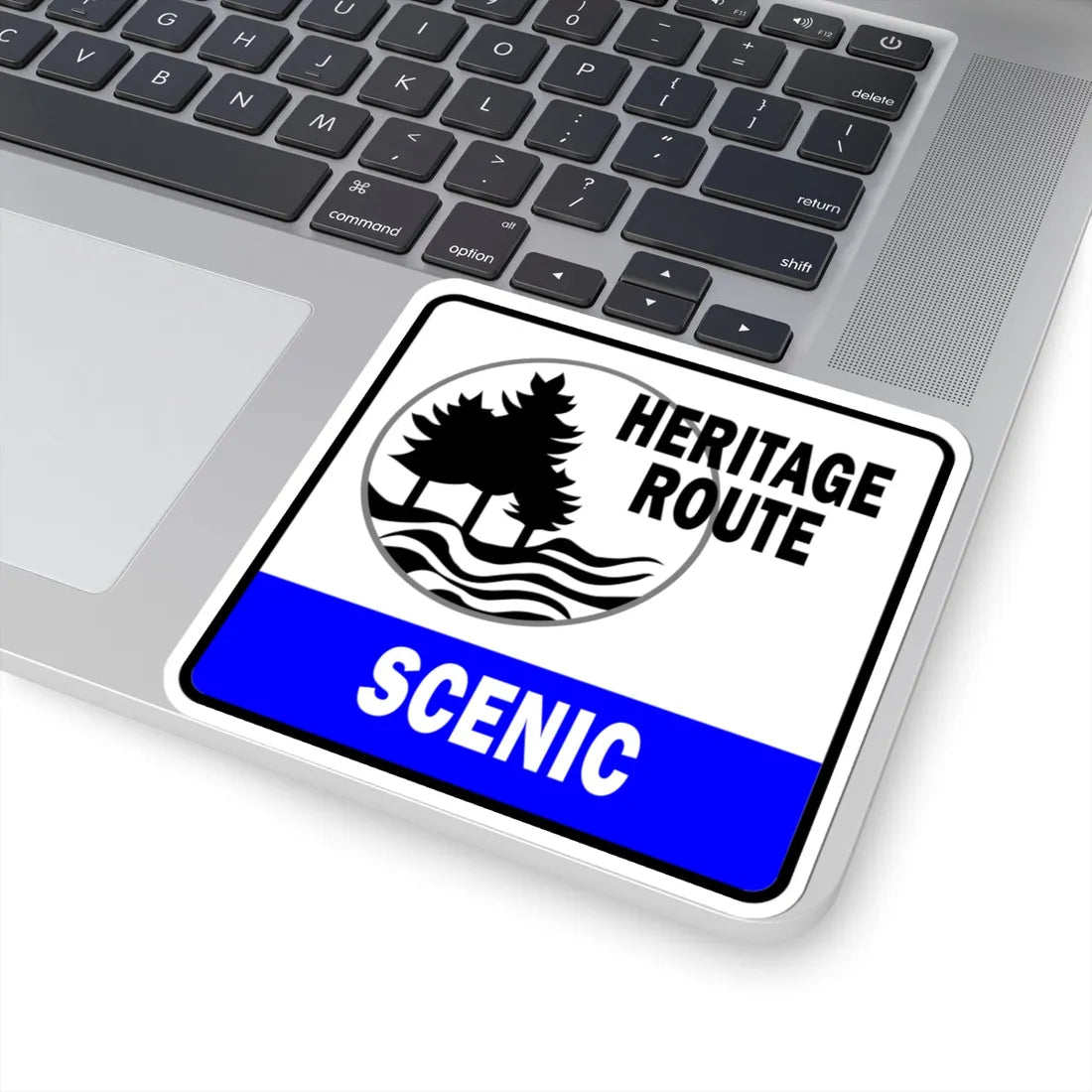 Michigan Scenic Heritage Route (Michigan) (Road Sign) STICKER Vinyl Kiss-Cut Decal - The Sticker Space