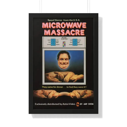 MICROWAVE MASSACRE (2) 1979 - Framed Movie Poster 20" x 30" Black - The Sticker Space