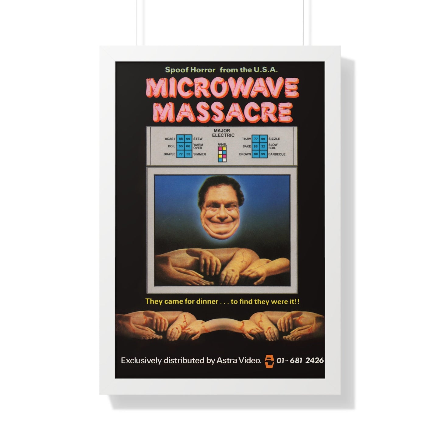 MICROWAVE MASSACRE (2) 1979 - Framed Movie Poster-20" x 30"-The Sticker Space