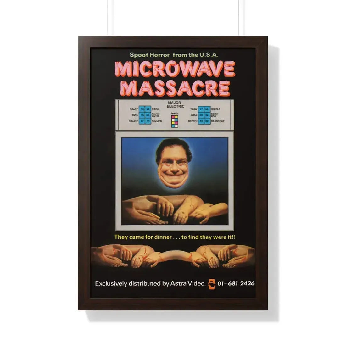 MICROWAVE MASSACRE (2) 1979 - Framed Movie Poster - The Sticker Space