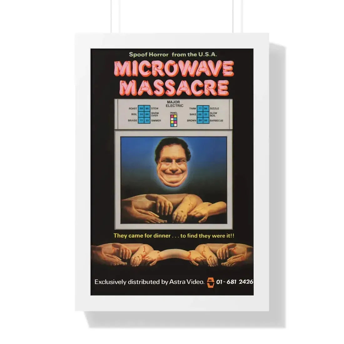 MICROWAVE MASSACRE (2) 1979 - Framed Movie Poster - The Sticker Space