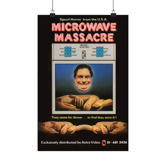 MICROWAVE MASSACRE (2) 1979 - Paper Movie Poster 12″ x 18″ Matte - The Sticker Space