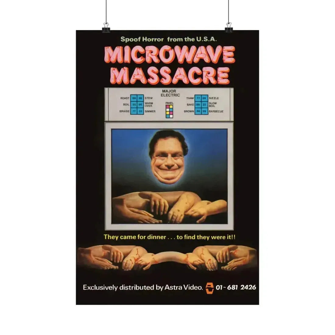 MICROWAVE MASSACRE (2) 1979 - Paper Movie Poster 16″ x 24″ Matte - The Sticker Space