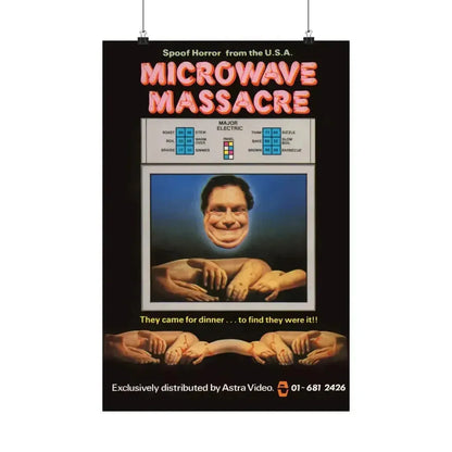 MICROWAVE MASSACRE (2) 1979 - Paper Movie Poster 16″ x 24″ Matte - The Sticker Space