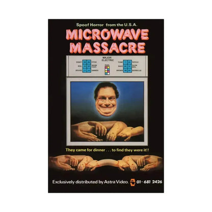 MICROWAVE MASSACRE (2) 1979 - Paper Movie Poster - The Sticker Space