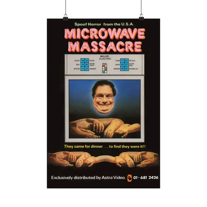 MICROWAVE MASSACRE (2) 1979 - Paper Movie Poster - The Sticker Space