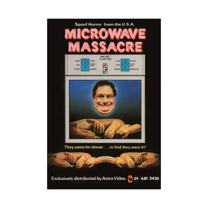 MICROWAVE MASSACRE (2) 1979 - Paper Movie Poster - The Sticker Space