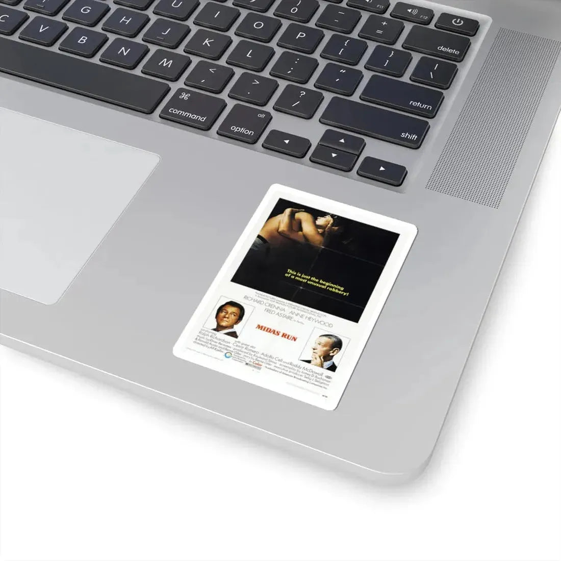 Midas Run 1969 Movie Poster - STICKER Vinyl Kiss-Cut Decal - The Sticker Space