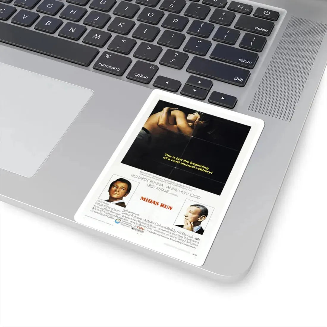 Midas Run 1969 Movie Poster - STICKER Vinyl Kiss-Cut Decal - The Sticker Space